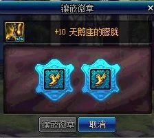 dnf哪些装备可以镶嵌双重徽章？